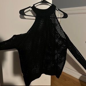 Mesh sweater